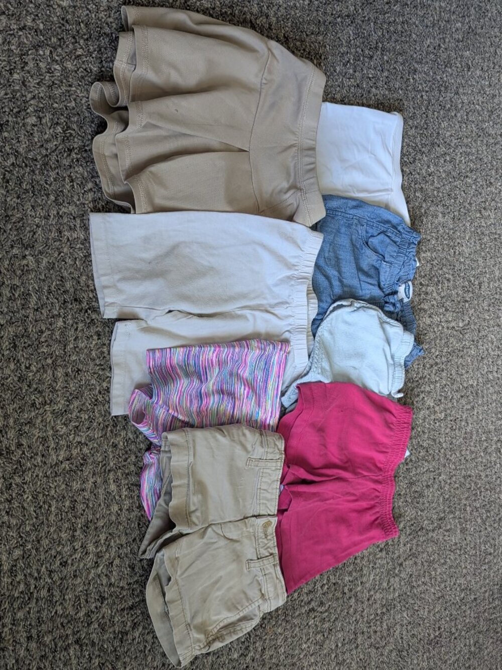 Lot of 8 Girls Shorts Size 5